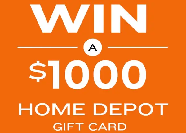 Ryobi Products Review Sweepstakes – Win a $1,000 Home Depot Gift Card!