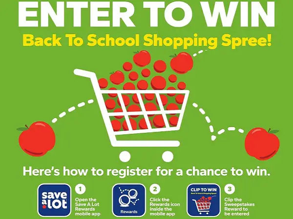 Save A Lot 2025 Back to School Sweepstakes – Win a $3,000 Shopping Spree