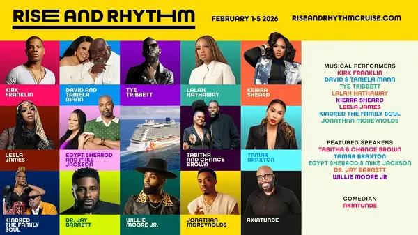 SiriusXM Rise and Rhythm Cruise 2026 Sweepstakes