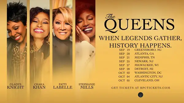 Win a VIP trip to see The Queens! 4 Legends. 1 Stage. in Atlanta!
