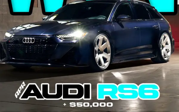 Speed Society Audi RS6 Giveaway: Win the Car + $50K or Take $150,000 Cash!