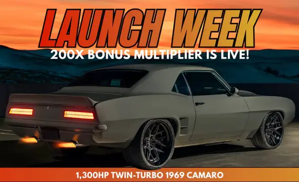 Speed Society Mystery Car Giveaway – Win a 1,300HP Twin-Turbo 1969 Camaro or $100,000 Cash