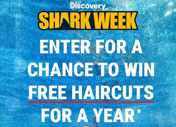 Sport Clips Shark Week Sweepstakes – Win Free Haircuts for a Year! (7 Winners)
