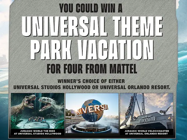 Mattel LEGACY Sweepstakes – Win the Ultimate Universal Theme Park Vacation!