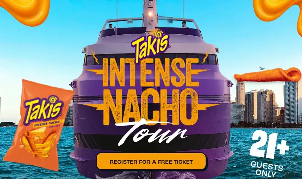 Win Tickets to the Takis Intense Nacho Relaunch Party in Chicago! (300 Winners)