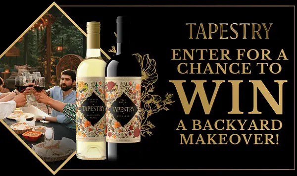 Tapestry Holiday Sweepstakes – Win a $4,000 Backyard Makeover