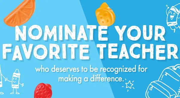 Thank You Teacher Sweepstakes: Win a $10K Classroom Makeover and School Supplies!