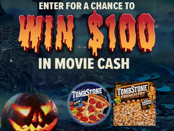 Tombstone Halloween Sweepstakes – Win Spooky Movie Night Prizes!
