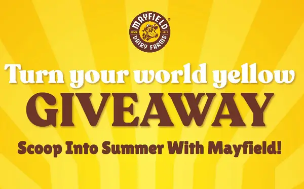 Mayfield Turn Your World Yellow Sweepstakes – Win an Electric Bike & Free Ice Cream!