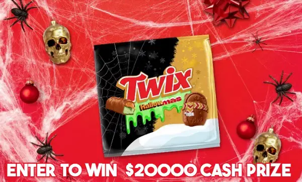 TWIX Hallowmas Sweepstakes – Win $20,000 and a Monstrous TWIX Stash!