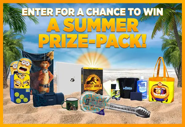 Universal Summer Giveaway 2025: Win Movie-Themed Prizes Worth $2,000