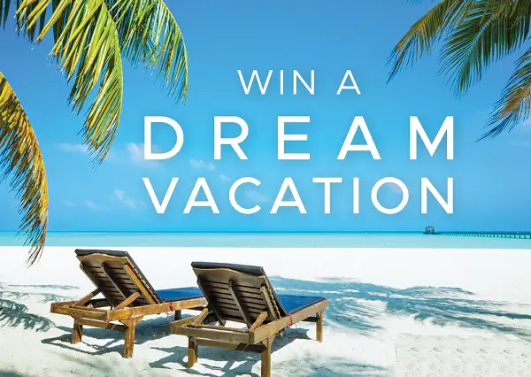 Win an All-Inclusive Vacation Package to Your Dream Destination! (25 Winners)