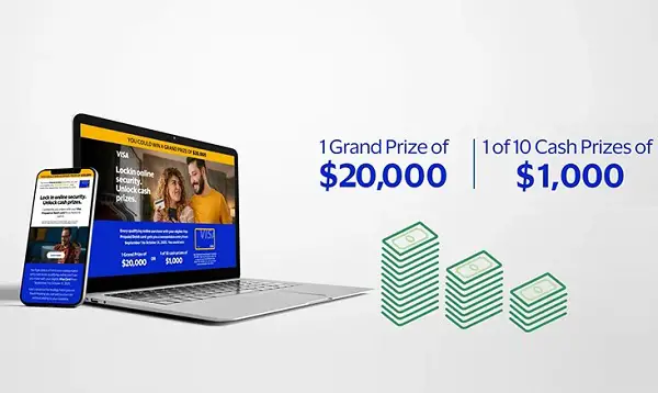 2025 Visa Prepaid & Debit Sweepstakes – Win $20,000 or $1,000 Cash!