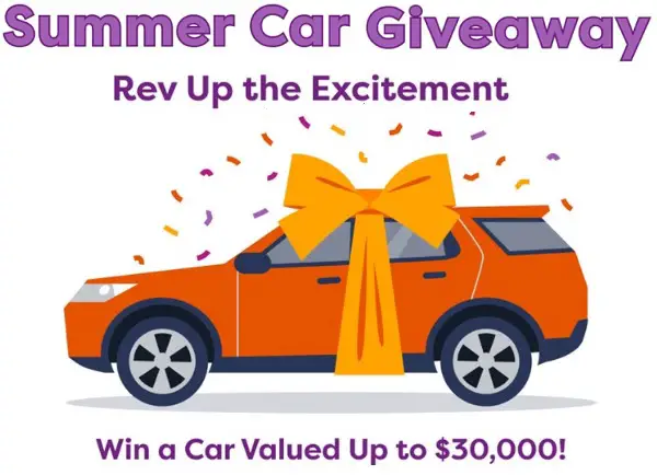 Vitalant Summer Car Giveaway – Win $30,000 Toward a Car!
