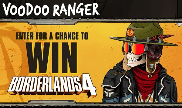 Voodoo Ranger x Borderlands Instant Win – Score a $70 Steam Code! (1000 Winners)