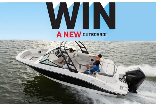 Win a Brand-New Mercury Outboard!