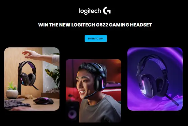 Upfluence Creator Giveaway: Win the Logitech G522 Gaming Headset! (500 Winners)