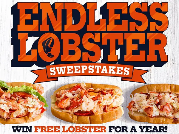 Mason’s Famous Lobster Sweepstakes: Win Free Lobster Rolls for a Year!