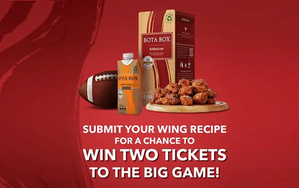 Wing It With Bota Contest: Submit Your Wing Recipe & Win Big Game Tickets!