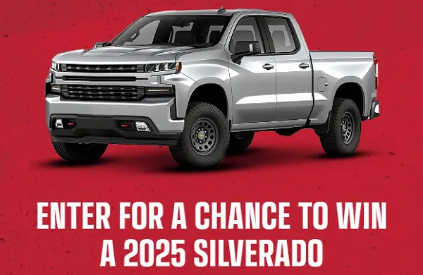TRUCKIN’ USA Sweepstakes – Win a 2025 Chevy Silverado + $20K Cash