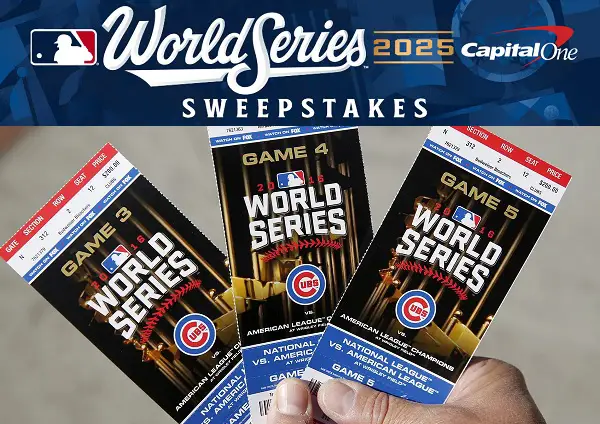 Capital One World Series Sweepstakes – Win Tickets, VIP Access & More!