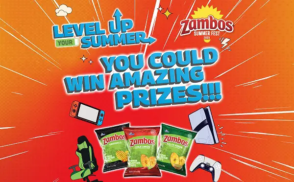ZAMBOS Summer Fest 2025 Sweepstakes – Win a PlayStation Pro, Nintendo Switch & Gamer Chair