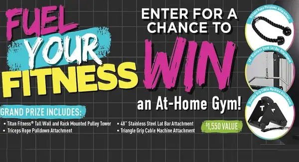 Celsius Fitness Giveaway: Win a $1,500 Home Gym!