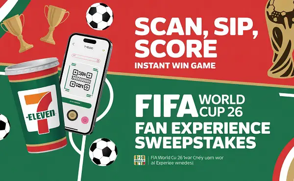 7-Eleven’s FIFA World Cup 26 Sweepstakes – Win a Trip to the World Cup 26 in Miami!