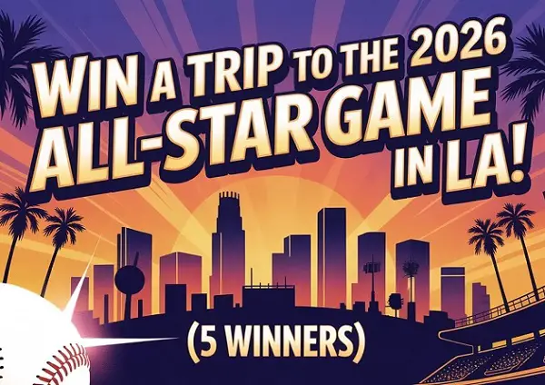 Win a Trip to the 2026 All-Star Game in LA! (5 Winners)