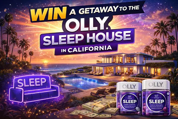 Win a Getaway to the OLLY Sleep House in California!