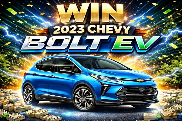 Re-Charged Ride Sweepstakes: Win a 2023 Chevy Bolt EV!