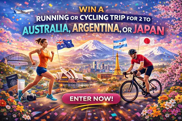 Clif Run the World Giveaway – Win a Running or Cycling Trip for 2 to Australia, Argentina, or Japan