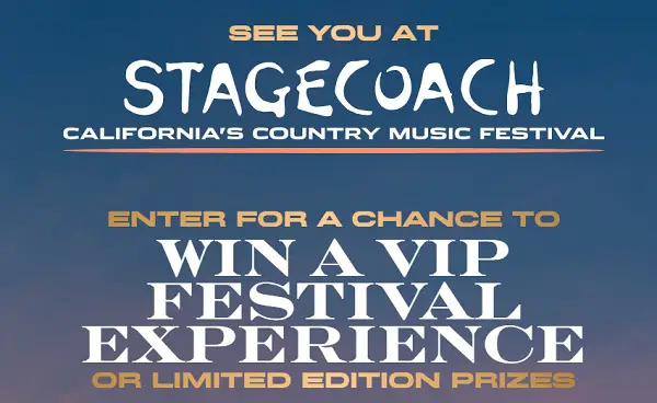 Win a VIP Experience at the Stagecoach Festival