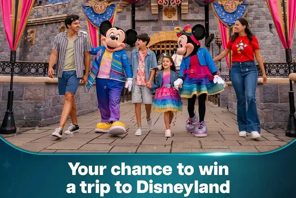 Win a 3-Day Disneyland Resort Vacation for Four!