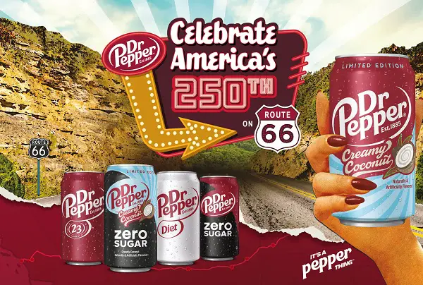 Dr Pepper Route 66 Sweepstakes: Win 2025 Ford Bronco!