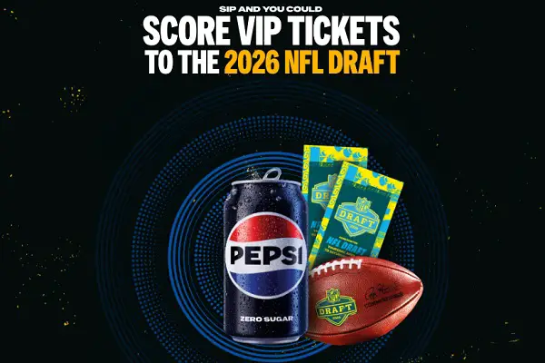 Pepsi Cola NFL Draft 2026 Giveaway – Win a Trip to Draft Night