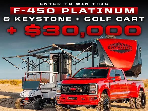 Dream Diesel Giveaway: Win Ford F-450, Golf Cart, RV & $30,000 Cash Prize