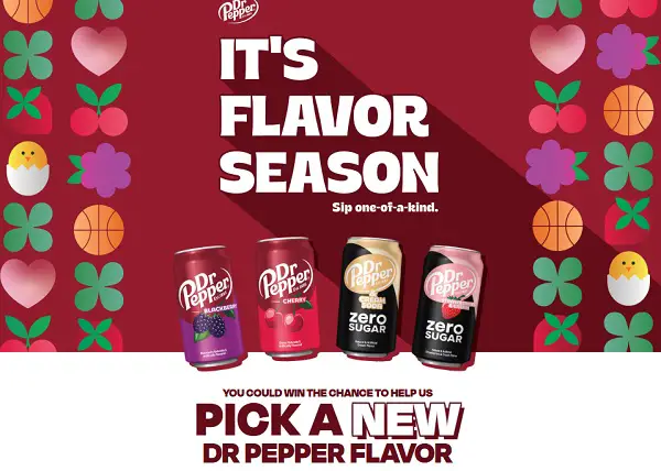 Win a Trip to Dr Pepper Headquarters in Texas! (3 Winners)