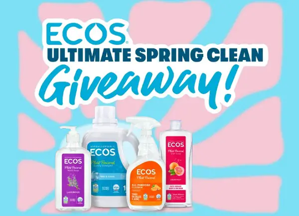 ECOS Spring Clean Giveaway: Win Free House Cleaning for a Year