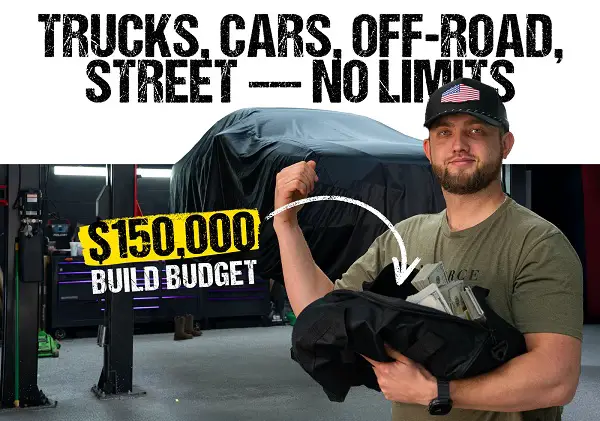 ENRFORCE $150,000 Vehicle or Cash Giveaway