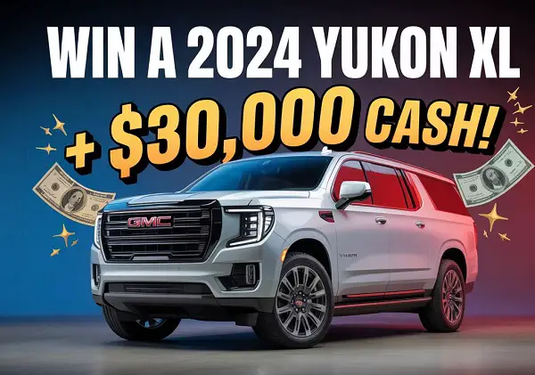 Enrforce GMC Yukon Giveaway: Win a 2024 Yukon XL + $30,000 Cash!