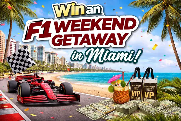 Win F1 Miami Trip + Pirelli Hot Laps Experience!