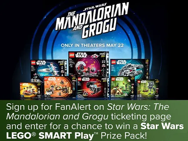 Fandango Build the Way Sweepstakes – Win LEGO SMART Play Prize Pack! (7 Winners)