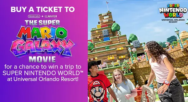 Fandango Universal Adventure Getaway Sweepstakes – Win a Trip to Universal Orlando Resort!