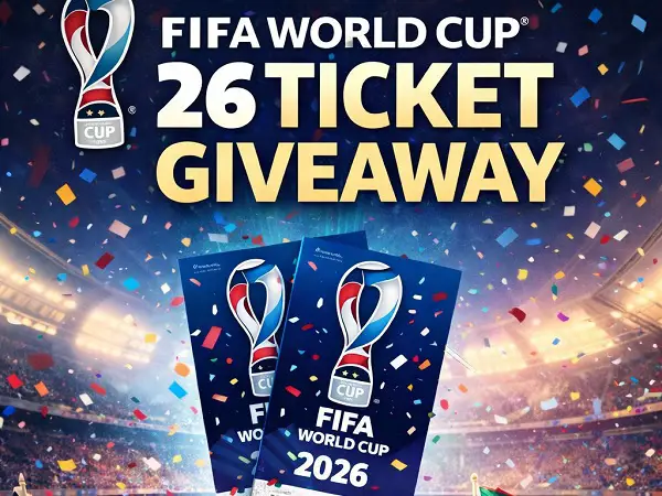 Win Two Tickets to A FIFA World Cup 26 Trophy Tour! (13000 Winners)