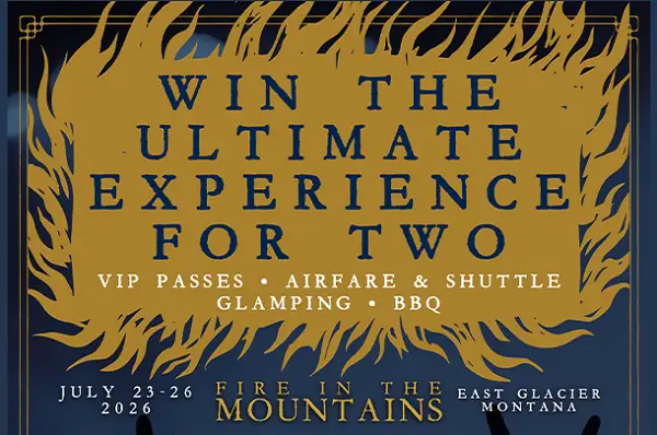 Win a Trip to Fire in the Mountains Festival 2026
