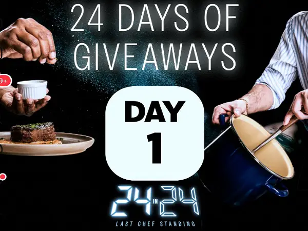 Food Network 24 Days of Giveaways: Win $2400 Daily! (24 Winners)