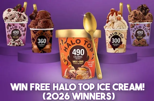 Halo Top 2026 Big Spoon Energy Sweepstakes: Win Free Ice Cream! (2026 Winners)