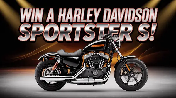 Win a Harley Davidson Sportster S!