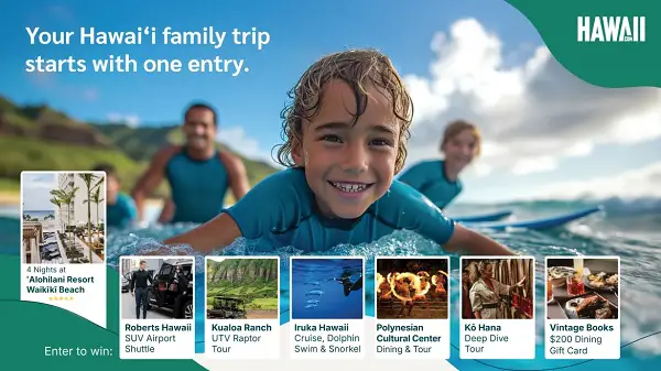 Hawaii Family Trip Giveaway – Win Oʻahu Getaway!